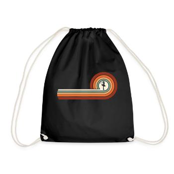 Ballet Dancer Dance Ballerina Sport Girl Femme - Sac de sport léger - noir - Devant