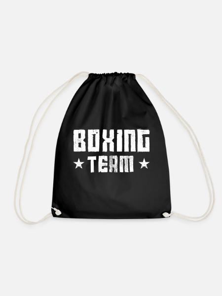 Boxing Team - Turnbeutel - Schwarz