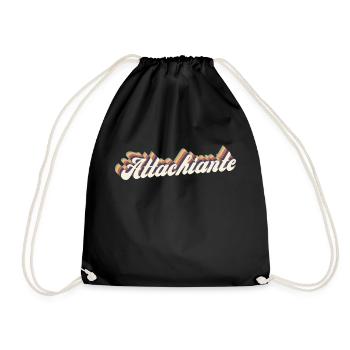 attachiante vintage - Sac de sport léger - noir - Devant