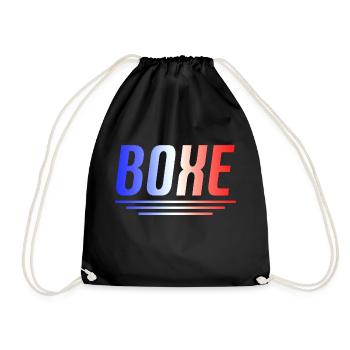 BOXE BOXEUR BOXEUSE CADEAU SPORT FRANCE - Sac de sport léger - noir - Devant