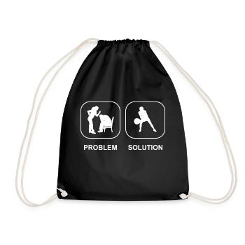 Tennis Club Tennis Tennis Lovers Tennis Players - Drawstring Bag - black - Front