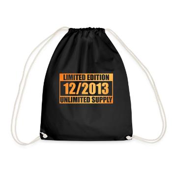 10e anniversaire Édition Limitée - ꝏ Approvisionnement 12/2013 - Sac de sport léger - noir - Devant