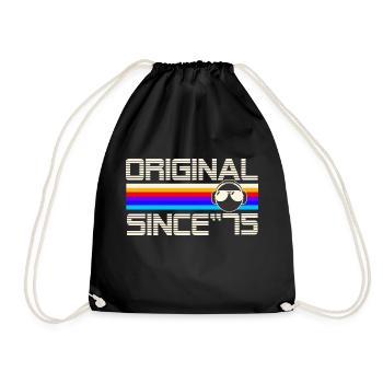 Since 75 - Sac de sport léger - noir - Devant