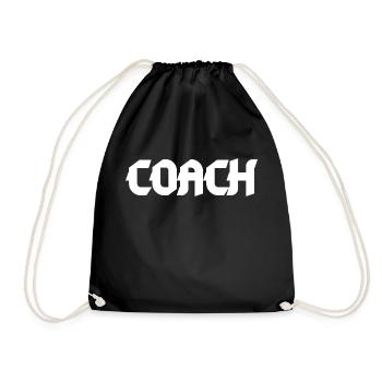Coach Sportif - T-shirt Foot - Sac de sport léger - noir - Devant