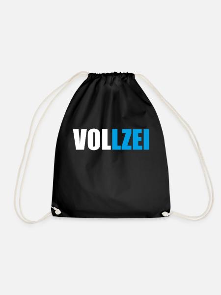 VOLLZEI - Turnbeutel - Schwarz
