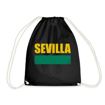 Seville Vintage - Drawstring Bag - black - Front