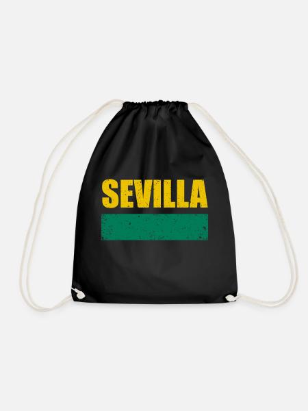 Sevilla Vintage - Turnbeutel - Schwarz