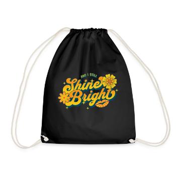 Old People Retirement Retired Proud Age - Drawstring Bag - black - Front