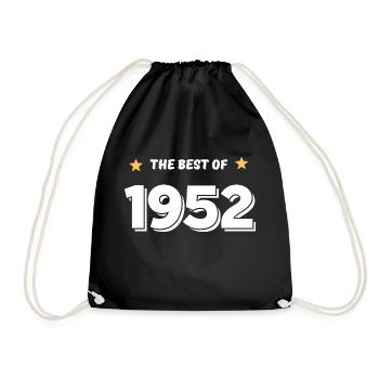 Best of 1952 - Drawstring Bag - black - Front