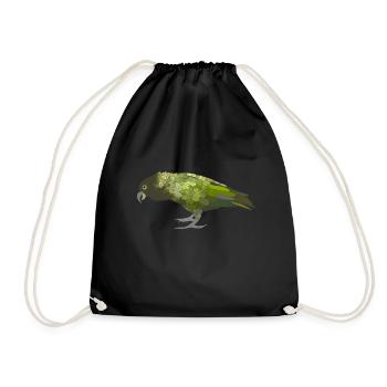Kea - Turnbeutel - Schwarz - Vorne