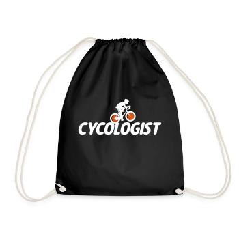 CYCOLOGIST - Fahrrad - Turnbeutel - Schwarz - Vorne