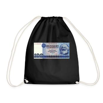 100 marks de la RDA - Sac de sport léger - noir - Devant