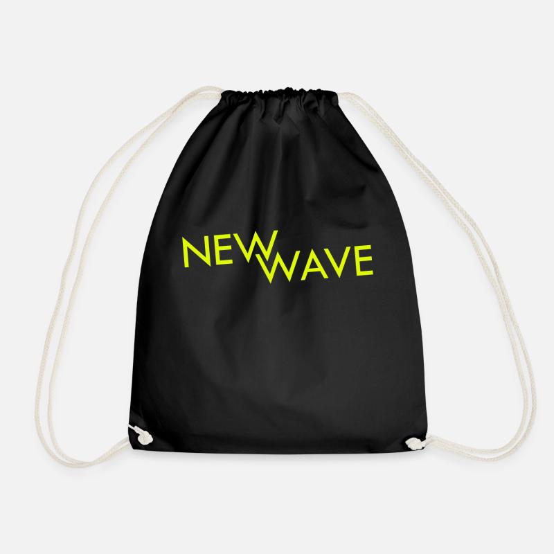New Wave - Turnbeutel - Schwarz