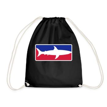 rouge bleu sport hai bouton cadre panneau noir sc - Sac de sport léger - noir - Devant