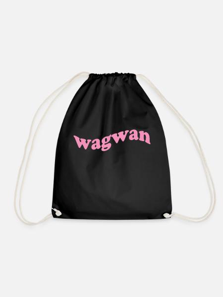 WAGWAN - Turnbeutel - Schwarz