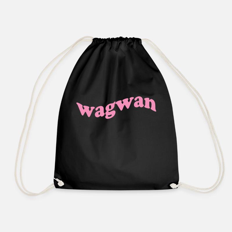 WAGWAN - Turnbeutel - Schwarz