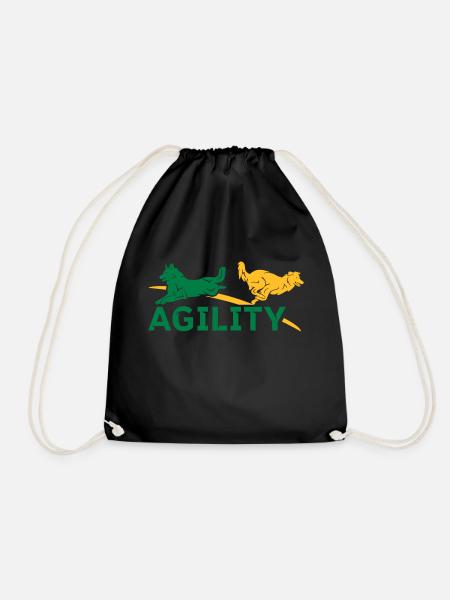 AGILITY - Turnbeutel - Schwarz