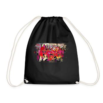 Graffiti - Sac de sport léger - noir - Devant