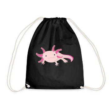Axolotl - Sac de sport léger - noir - Devant