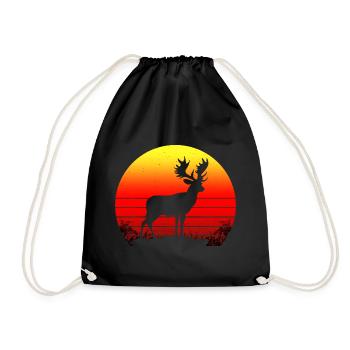 CERF SANS NOM - Sac de sport léger - noir - Devant