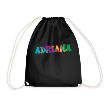 Adriana - Drawstring Bag - black - Front