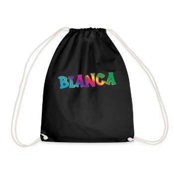 Bianca - Turnbeutel - Schwarz - Vorne