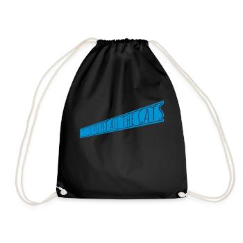 Animaux de compagnie tous les chats - Sac de sport léger - noir - Devant