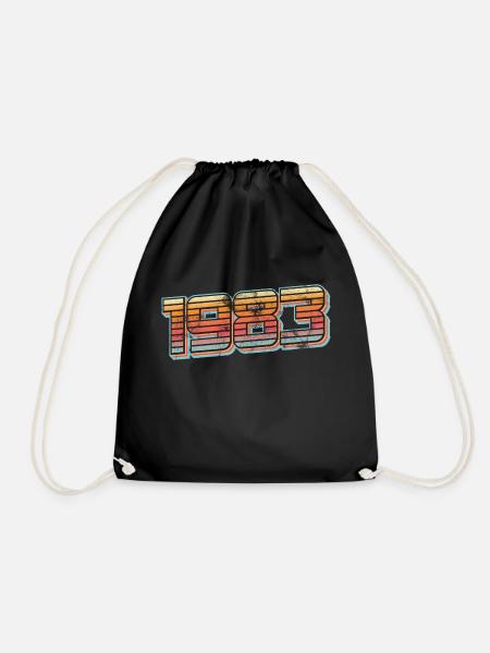 1983 Vintage - Turnbeutel - Schwarz