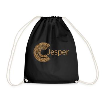Für Jesper - Turnbeutel - Schwarz - Vorne
