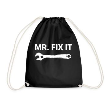 Artisan bricoleur Artisan Artisan Outil Construction - Sac de sport léger - noir - Devant
