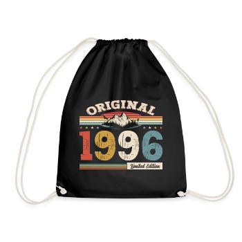 28ème Anniversaire Année 1996 Cru 1996 Original - Sac de sport léger - noir - Devant