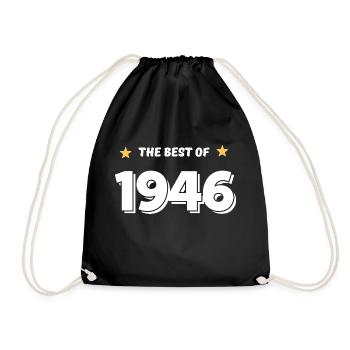Best of 1946 - Drawstring Bag - black - Front