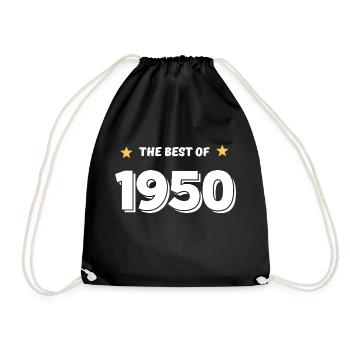 Best of 1950 - Drawstring Bag - black - Front