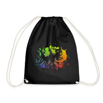 Schützenfest - Vogel - Sac de sport léger - noir - Devant