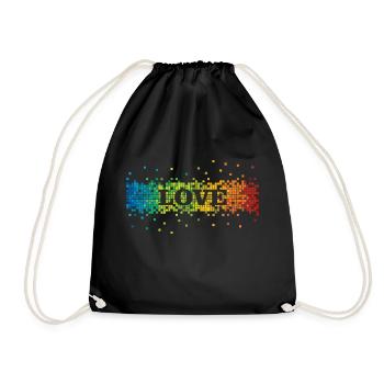 l'amour - Sac de sport léger - noir - Devant