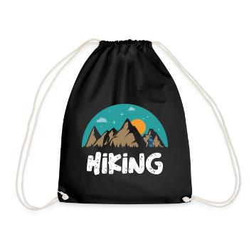 Randonnée Nature Nature Nature Camping Randonnée - Sac de sport léger - noir - Devant