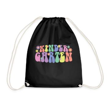 Mignon Jardin d’enfants Cool Pre-K Enseignant & Élèves Cadeau - Sac de sport léger - noir - Devant