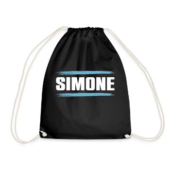 Simone - Turnbeutel - Schwarz - Vorne