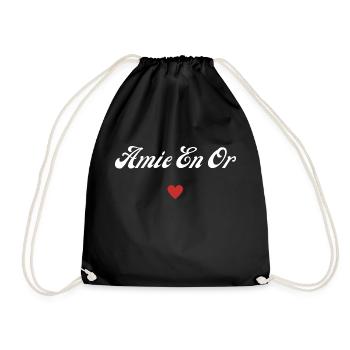 amie en or - Sac de sport léger - noir - Devant