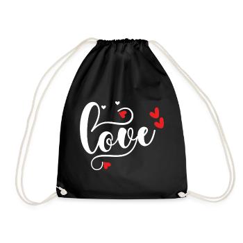 Amour - Sac de sport léger - noir - Devant