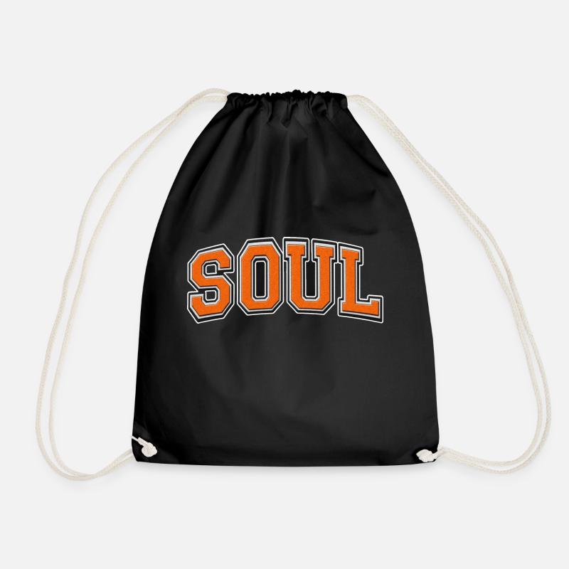 Soul Varsity - Drawstring Bag - black