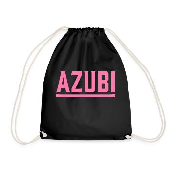 Azubi Tshirt 4 23 rosa - Turnbeutel - Schwarz - Vorne