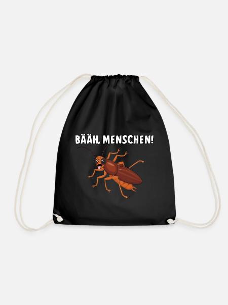 Bääh Menschen - Turnbeutel - Schwarz