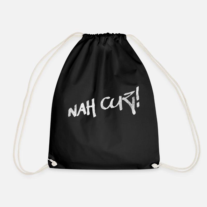 Nah Cuz ! - Turnbeutel - Schwarz
