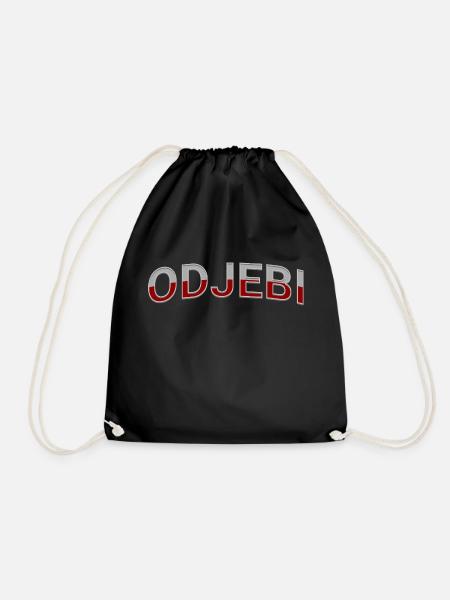 ODJEBI - Turnbeutel - Schwarz
