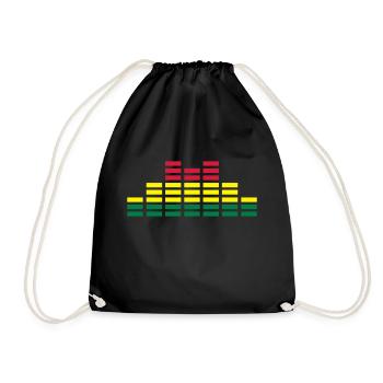 music - Sac de sport léger - noir - Devant