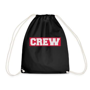 Crew - Sac de sport léger - noir - Devant