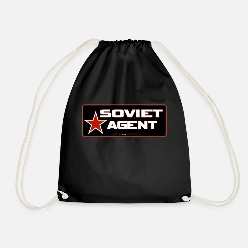 Sowjetischer Agent DFTS004 - Turnbeutel - Schwarz