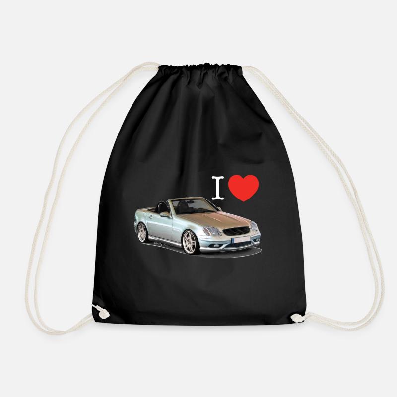 I Love SLK 32 - Turnbeutel - Schwarz