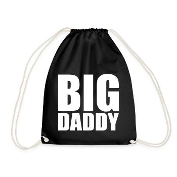 Big daddy - Turnbeutel - Schwarz - Vorne